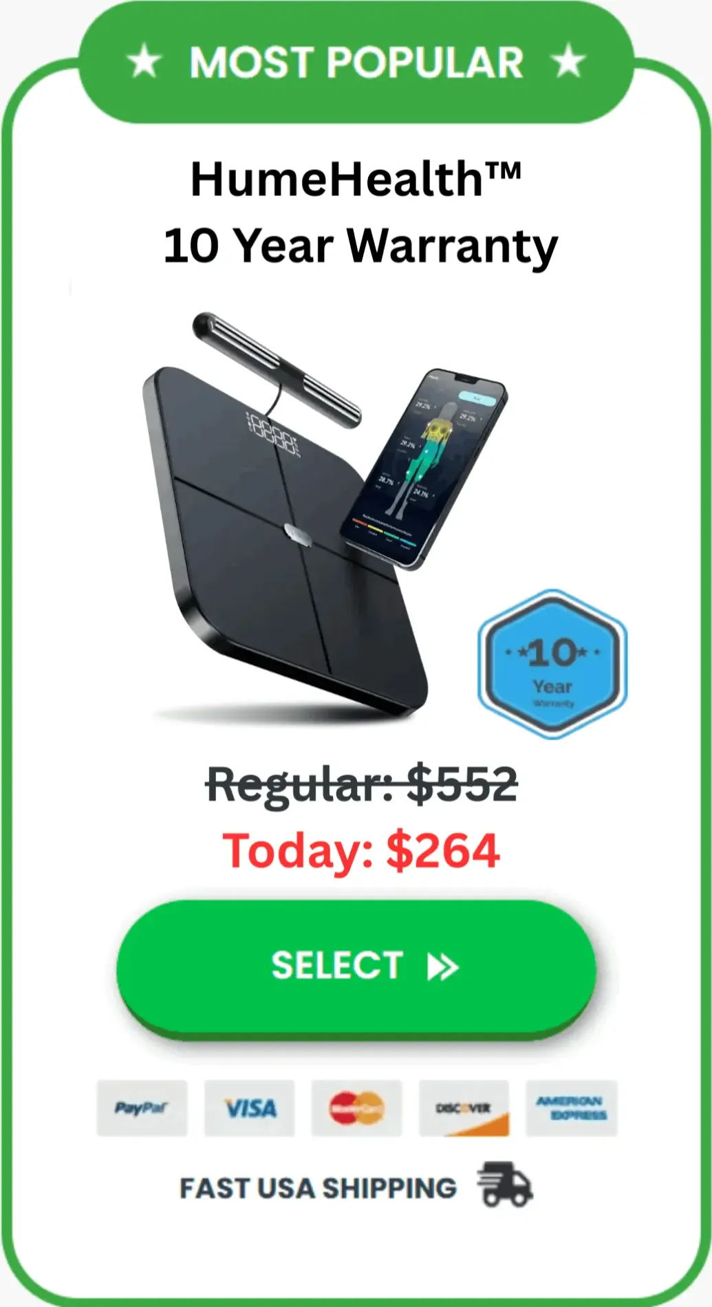 order Hume Health Body Pod